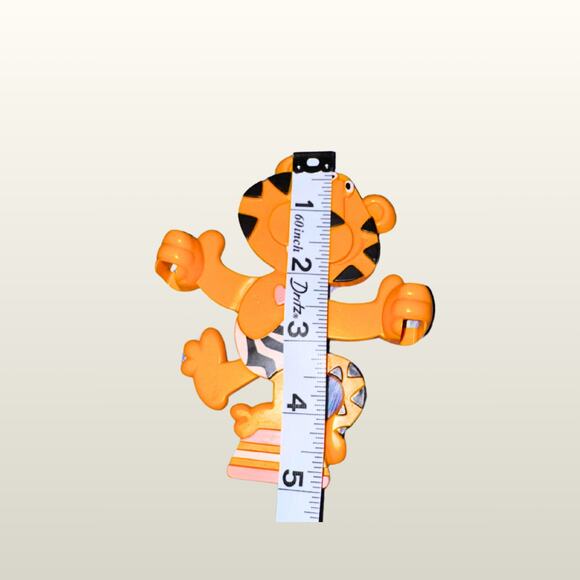 Vintage 1980s Avon Jungle Tiger Clip – Retro Orange Bathroom Accessory - Picture 8 of 8